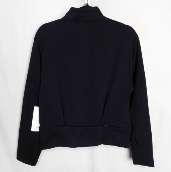 NWT Athleta Altitude Polartec Half Zip Sweatshirt Size Small Black Color - Picture 9 of 10